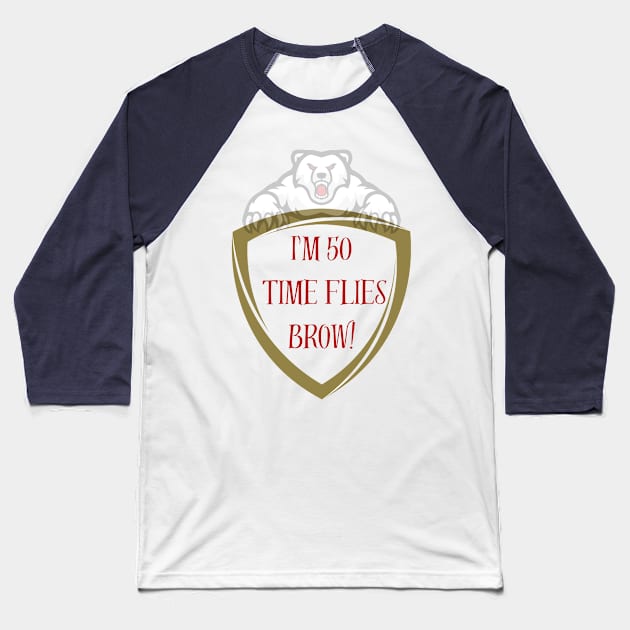 im 50 Baseball T-Shirt by Mor'lana